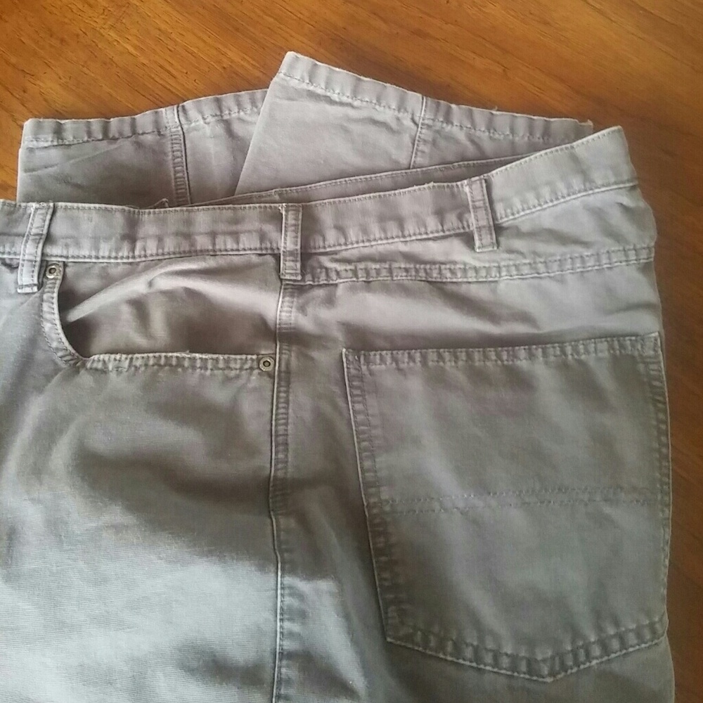 ROUNDTREE & YORKE Gray Jeans 38X30 Straight Leg